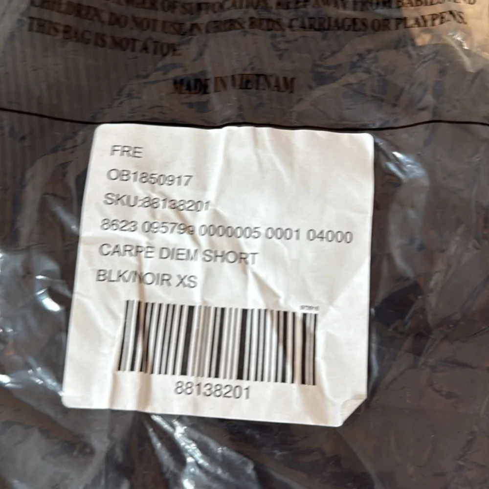 NWT Free People Carpe Diem Shorts in Black XS - Picture 8 of 12